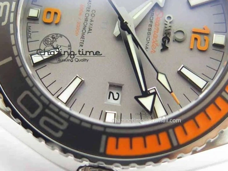 0313 UrbanStyle Planet Ocean 2016 43.5mm SS OM 1:1 Best Edition Gray Dial On Black Nylon Strap A 8168